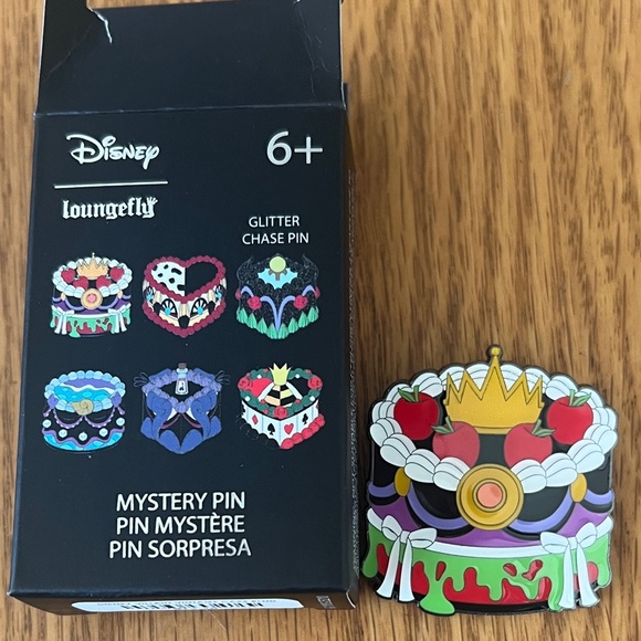 Loungefly Accessories - Disney Loungefly Mystery Cake Pin - Evil Queen